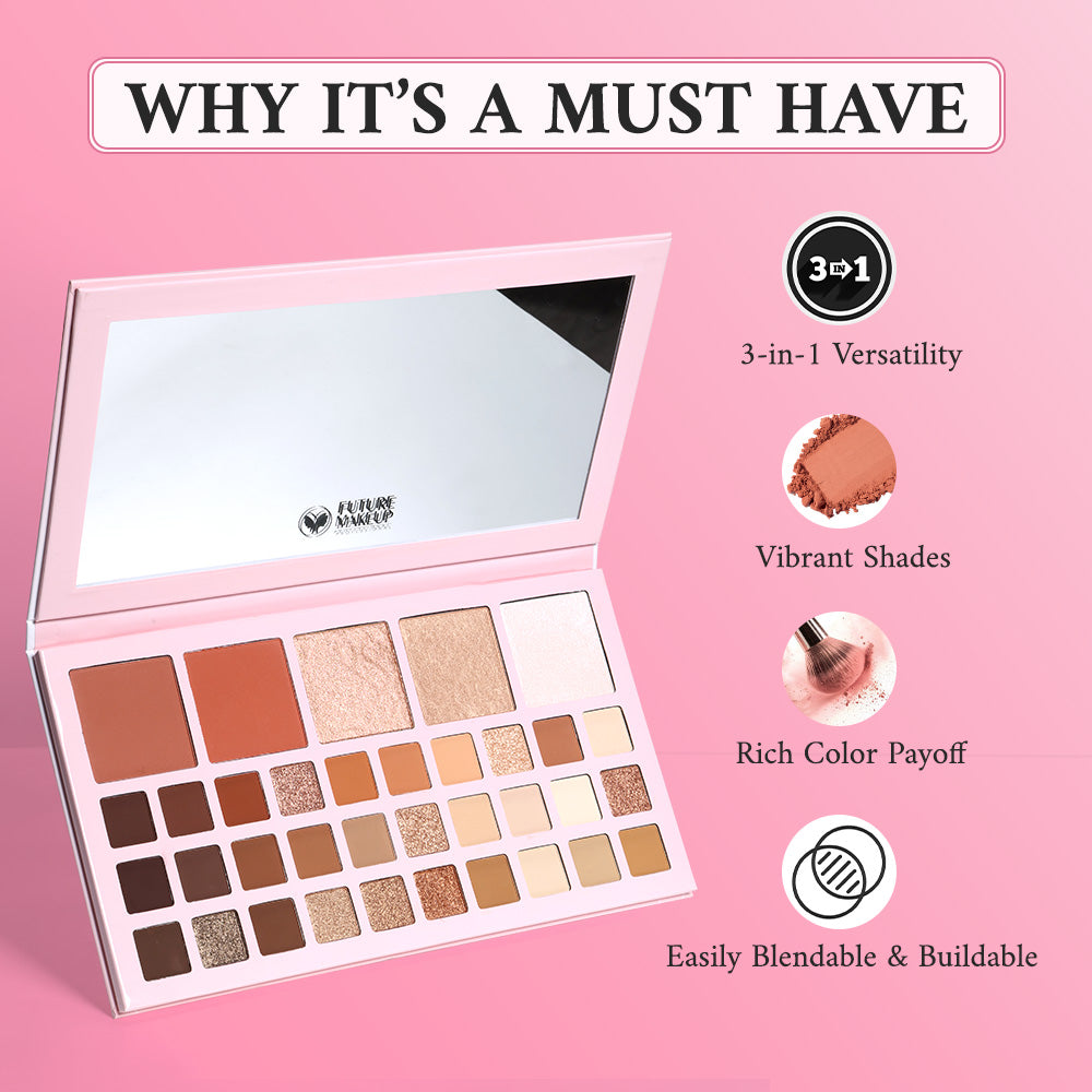 Future Makeup Eyedentify Your Worth Face & Eyes Palette (FU7001)