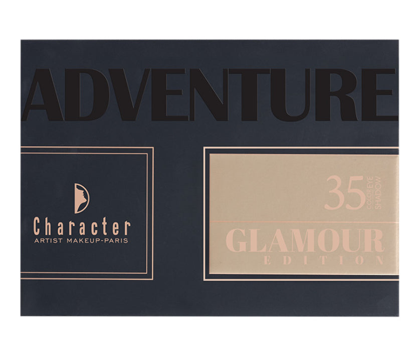 Character - 35 Color Glamour Edition Eyeshadow Palette (Adventure - GLE001)