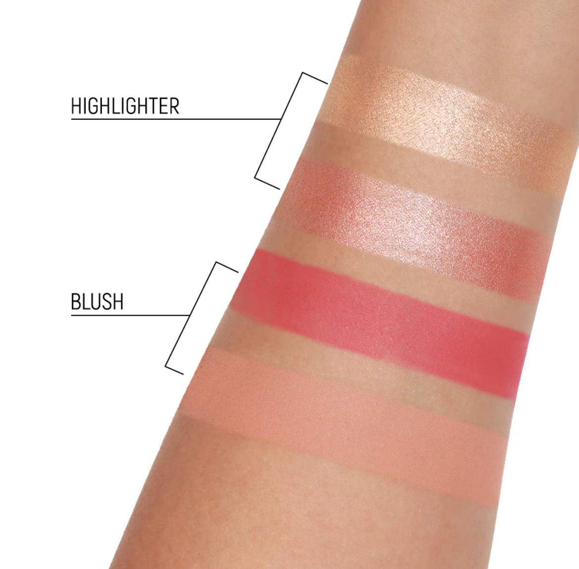 Character 4 Color Blush & Highlighter Palette (CGP003)