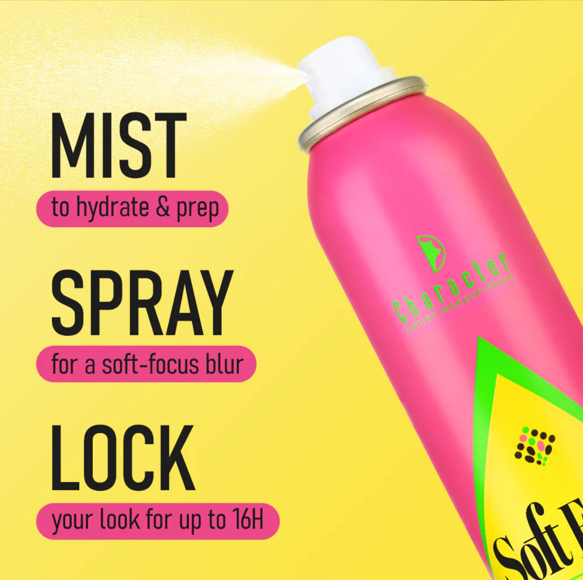 Character Soft Focus Setting Spray - CSS001