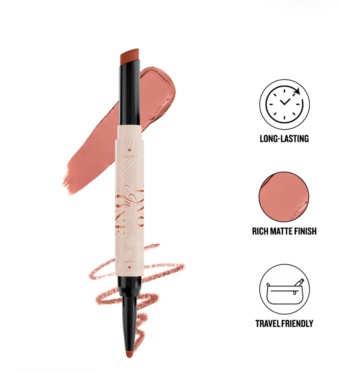 Character - Two In One Lipstick & Lipliner (CTO)