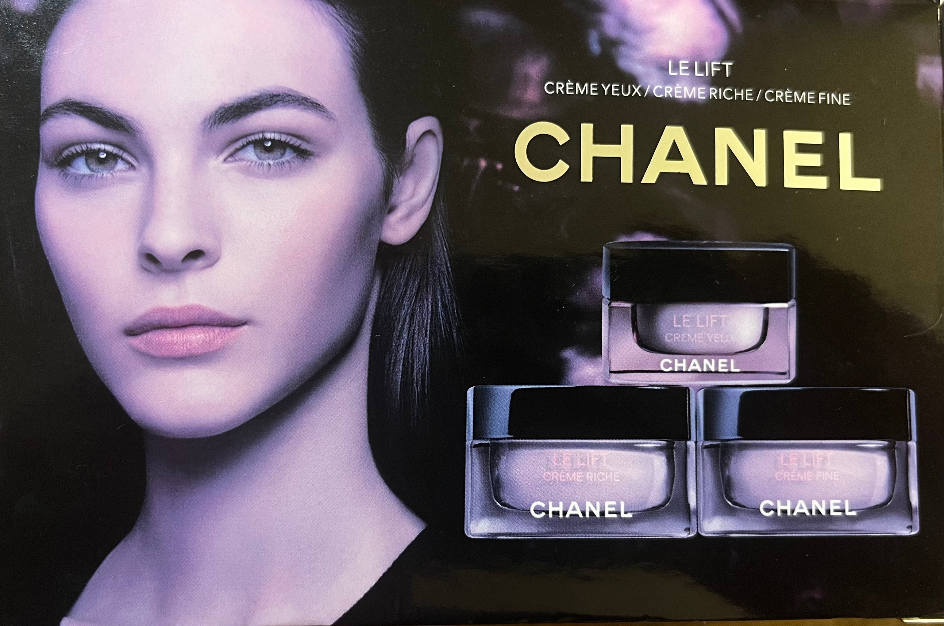 Chanel Le lift Set Creme Yeux Creme Riche Creme Fine Olydia Cosmetics