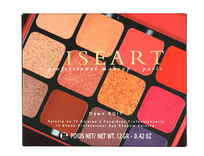 VISEART - 12 COLOR EYESHADOW DAWN EDIT – VED06
