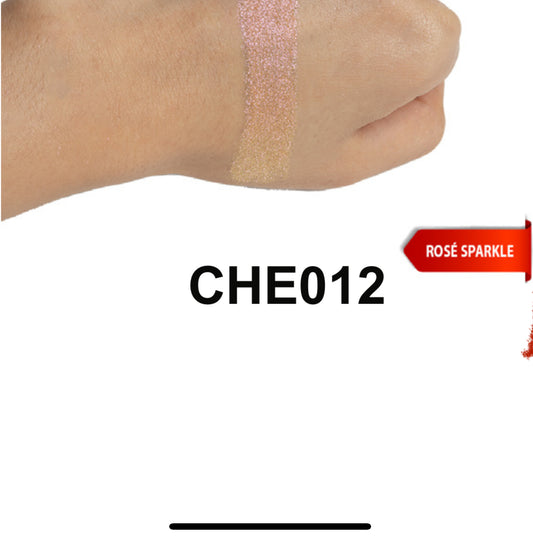Character - Chromatic Sparkling Eyeshadow Powder - Rosé Sparkles - CHE012