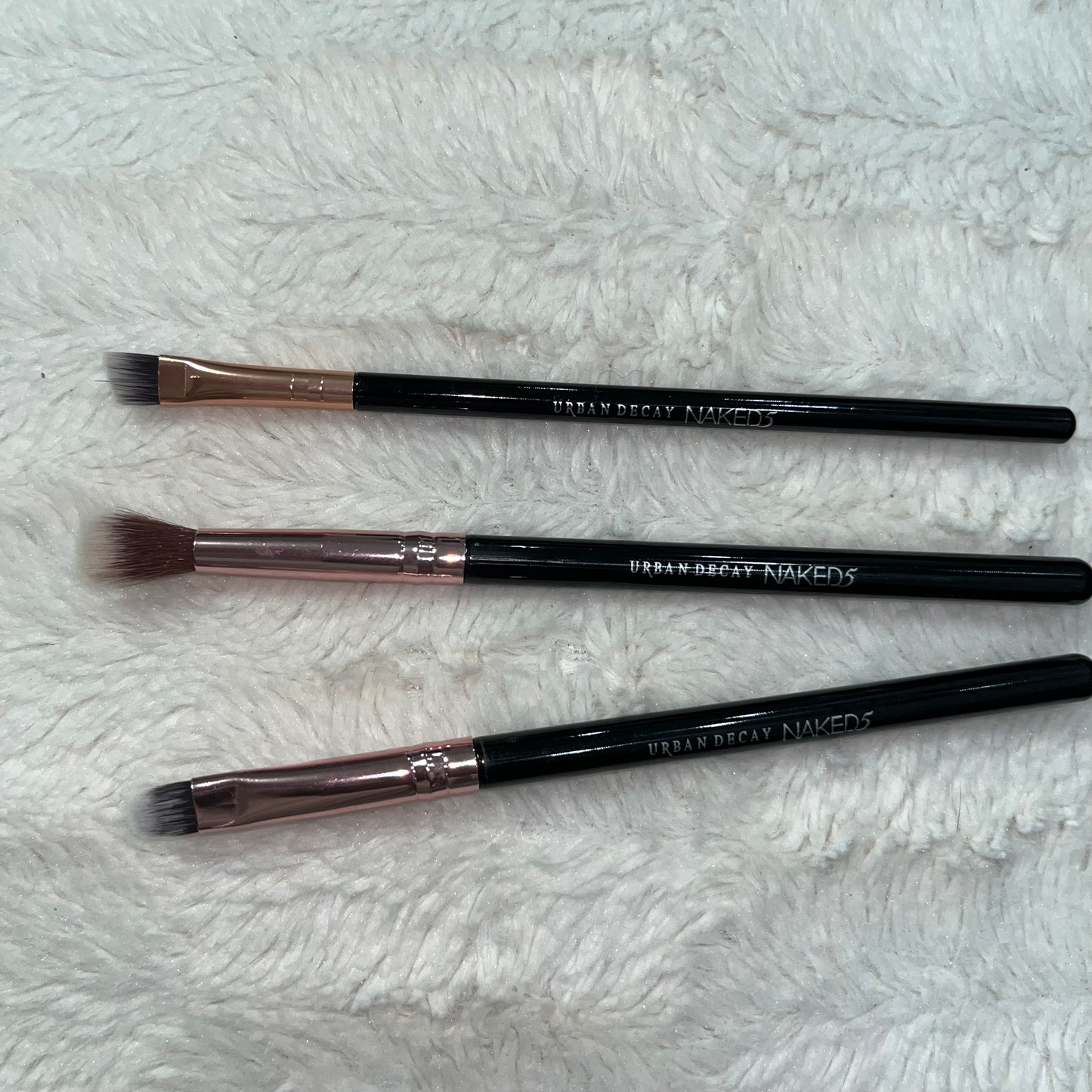 Urban Decay Naked5 Eyeliner-Eyeshadow Brush Set (3pcs)
