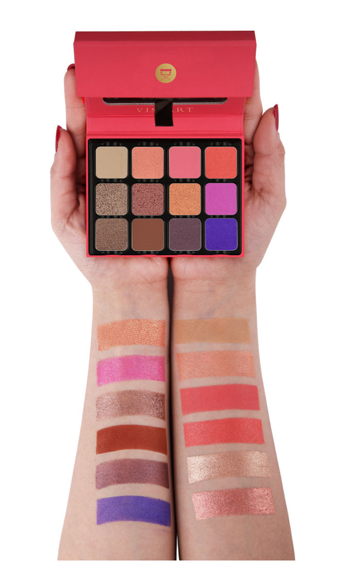 VISEART - 12 COLOR EYESHADOW DAWN EDIT – VED06