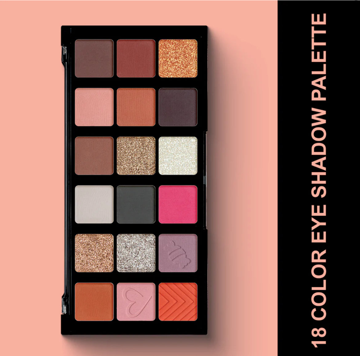 Character - Full Contrast 18 Color Eyeshadow Palette CFC003