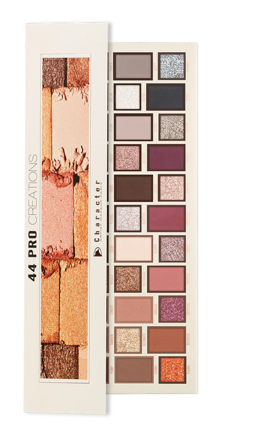 Character - 44 Color Pro Creations Eyeshadow Palette – FFE001