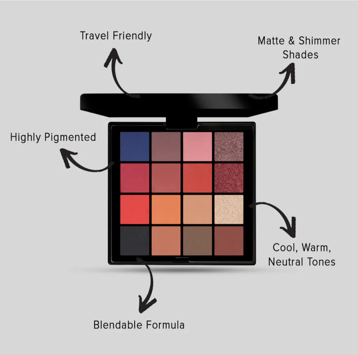Character - Glam Look Eyeshadow Palette -GME001