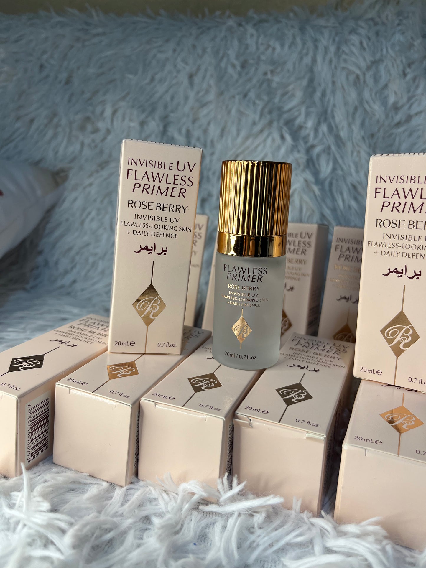 Rose Berry Invisible UV Flawless Primer (20ml)