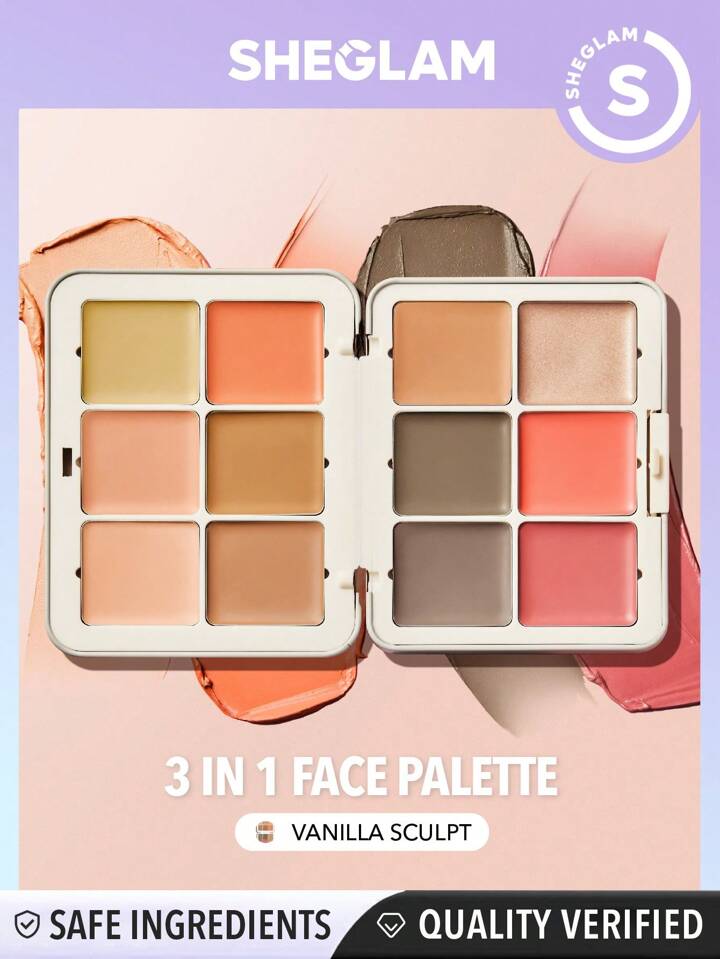 ALL ABOUT THAT FACE MULTIFUNCTIONAL FACE PALETTE - SHEGLAM