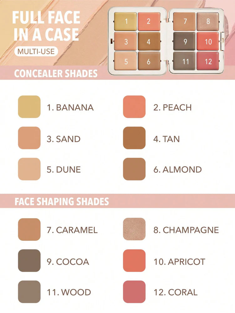 ALL ABOUT THAT FACE MULTIFUNCTIONAL FACE PALETTE - SHEGLAM