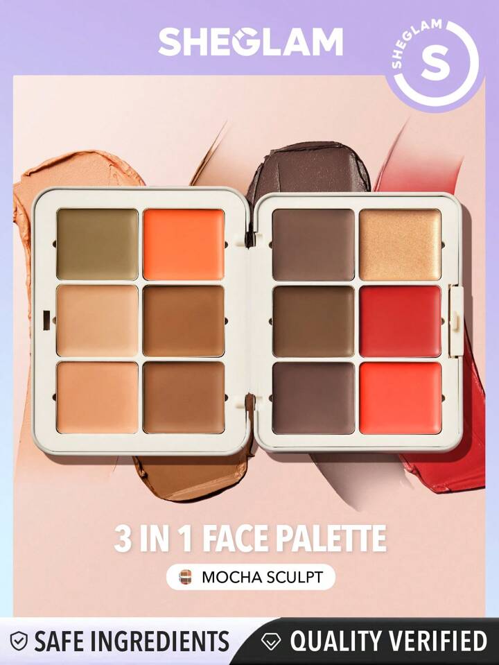 ALL ABOUT THAT FACE MULTIFUNCTIONAL FACE PALETTE - SHEGLAM