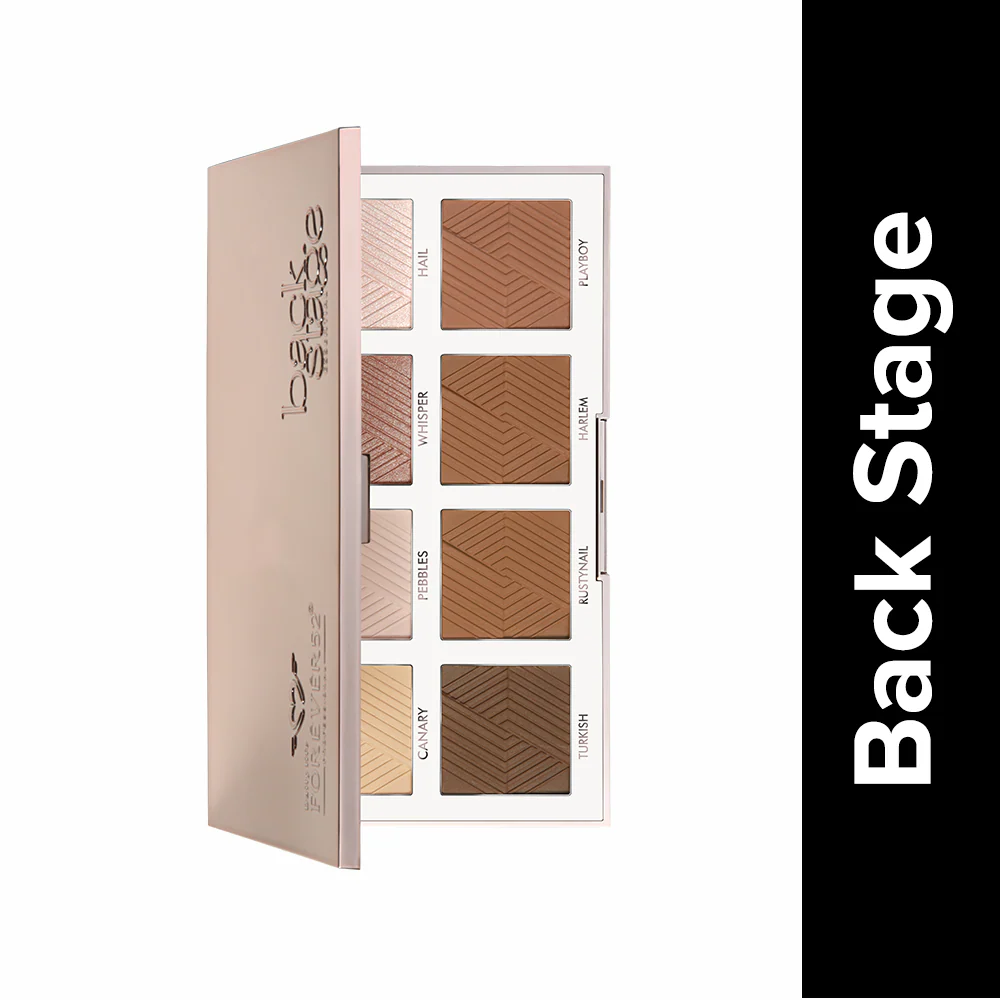 Forever 52 - Backstage Essential Highlighter & Contour Powder Palette - BKS003