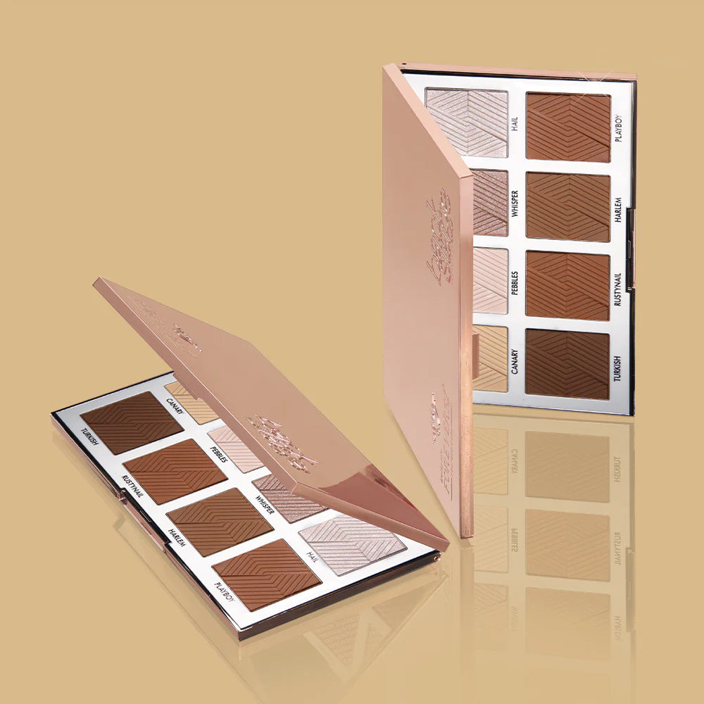 Forever 52 - Backstage Essential Highlighter & Contour Powder Palette - BKS003