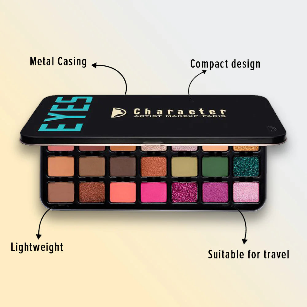 Character - Pro Eyeshadow Palette - C-A101