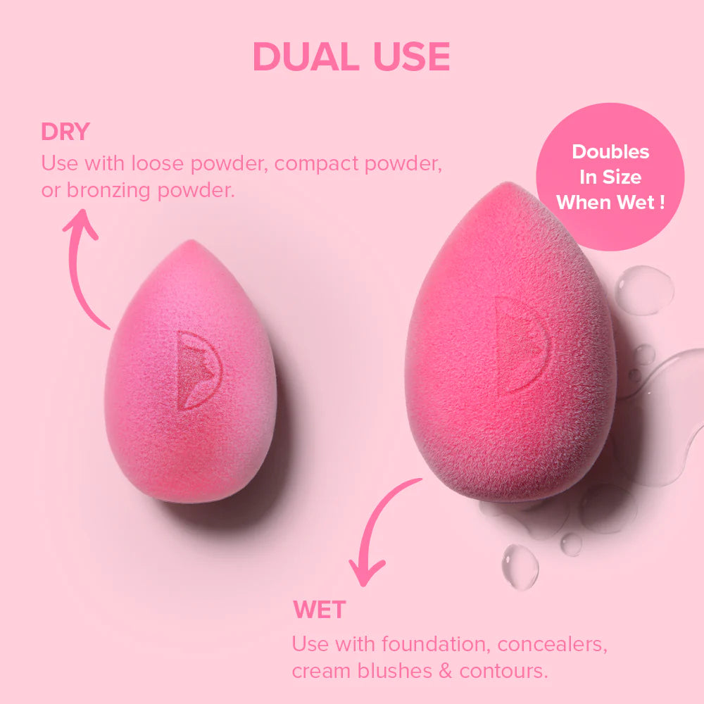 Character Microfiber Teardrop Beauty Sponge - CBT012 EGG PINK