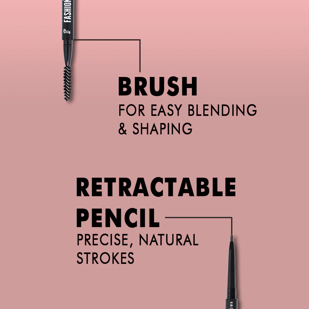 Character Fashion Brow Pencil (FP002 - Charcoal)