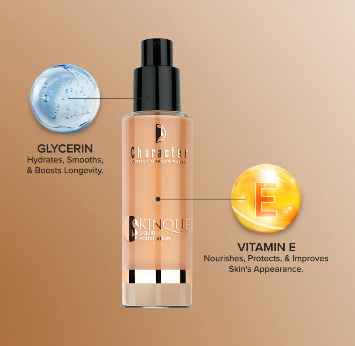 Character - Skinque Liquid Foundation