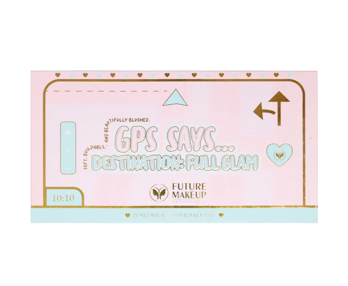 Future Makeup - 8 Color Blush Palette - FU7301