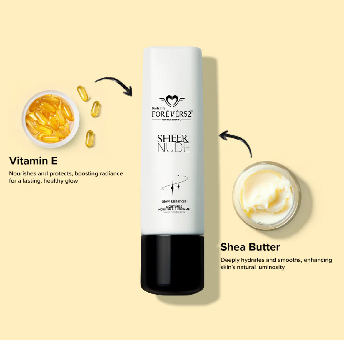 Forever52 - Sheer Nude Glow Enhancer (Pearl Gold) - SNG003