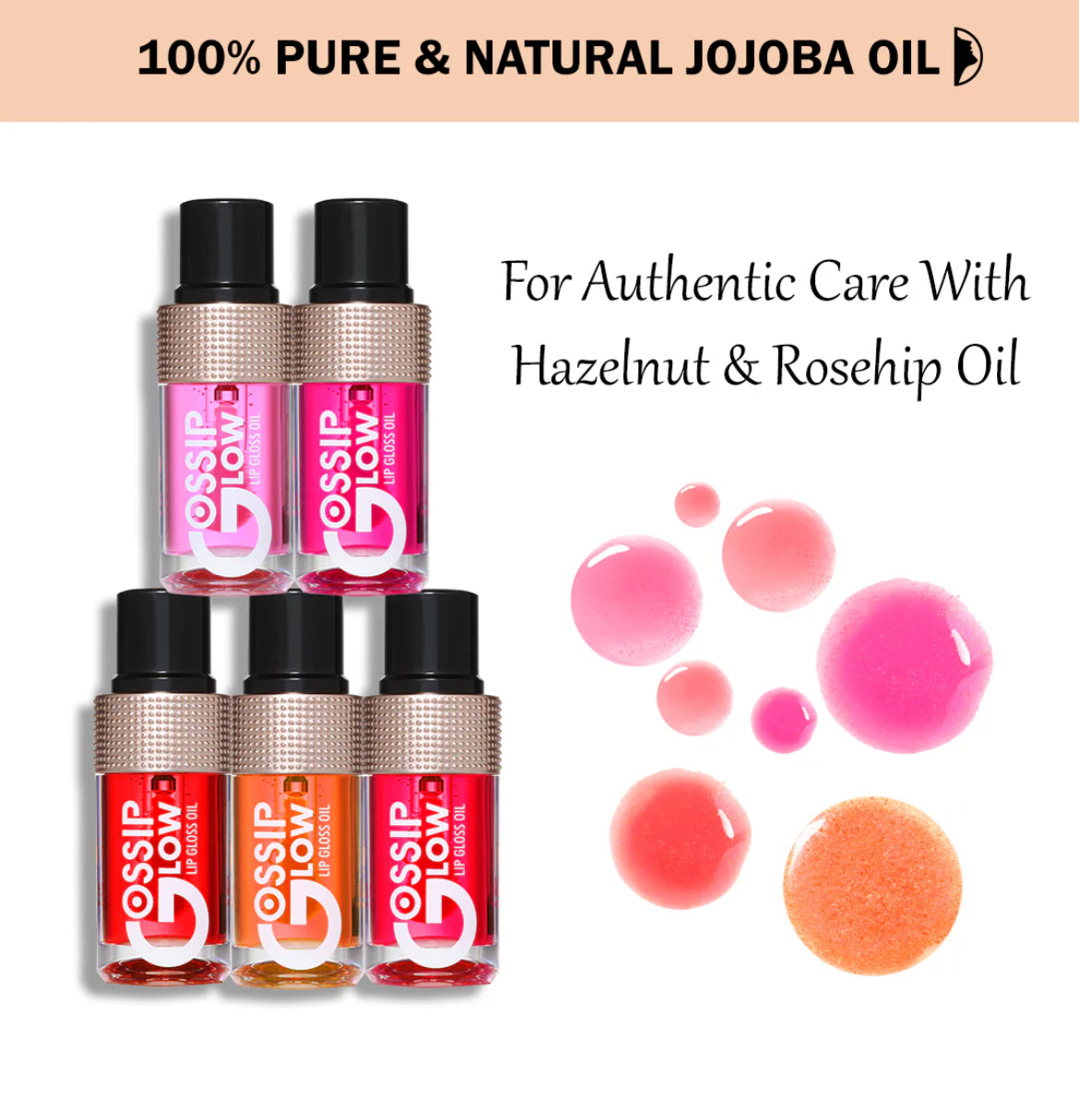 Character Gossip Glow Lip Gloss Oil