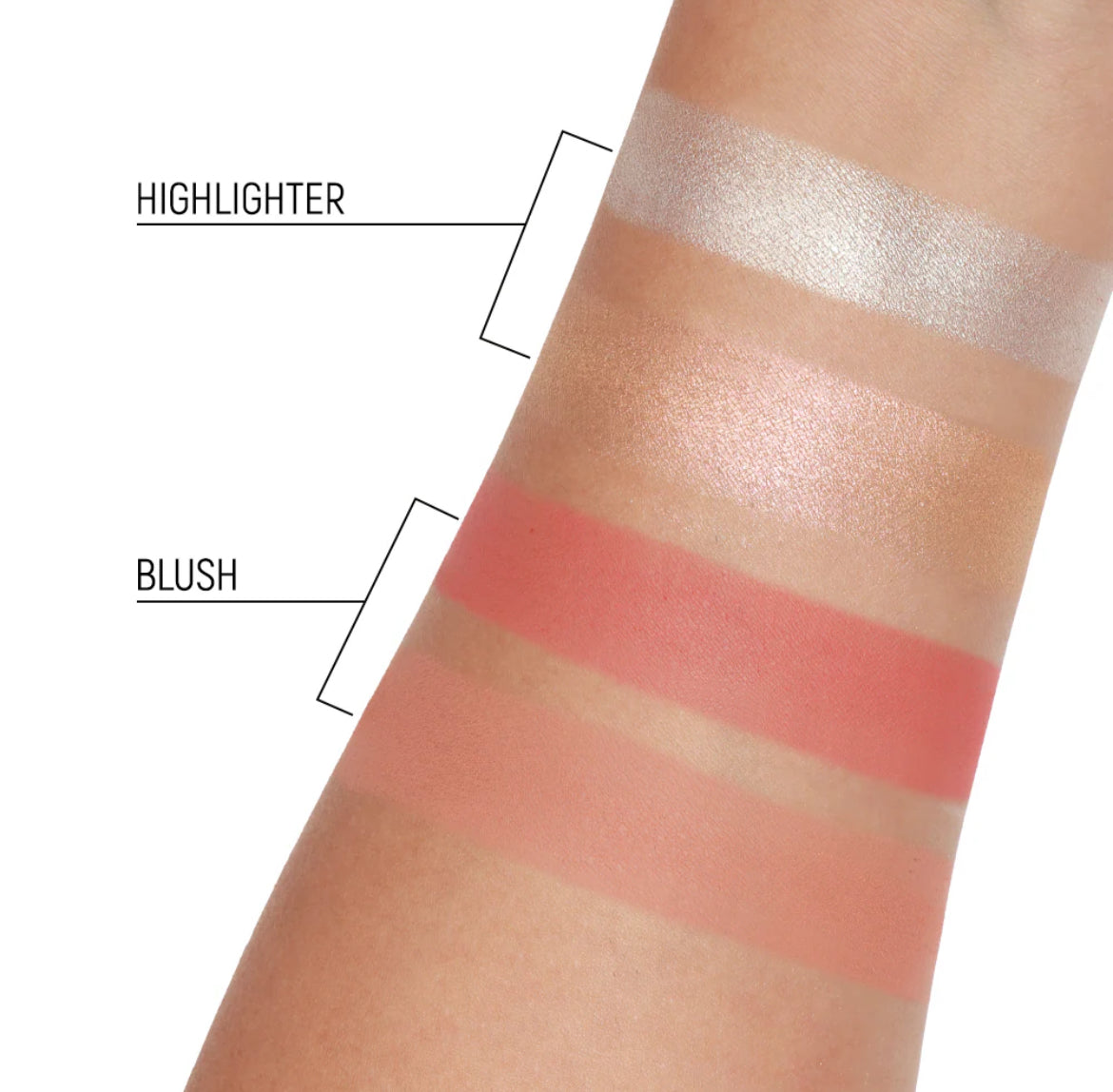 Character 4 Color Blush & Highlighter Palette (CGP002)