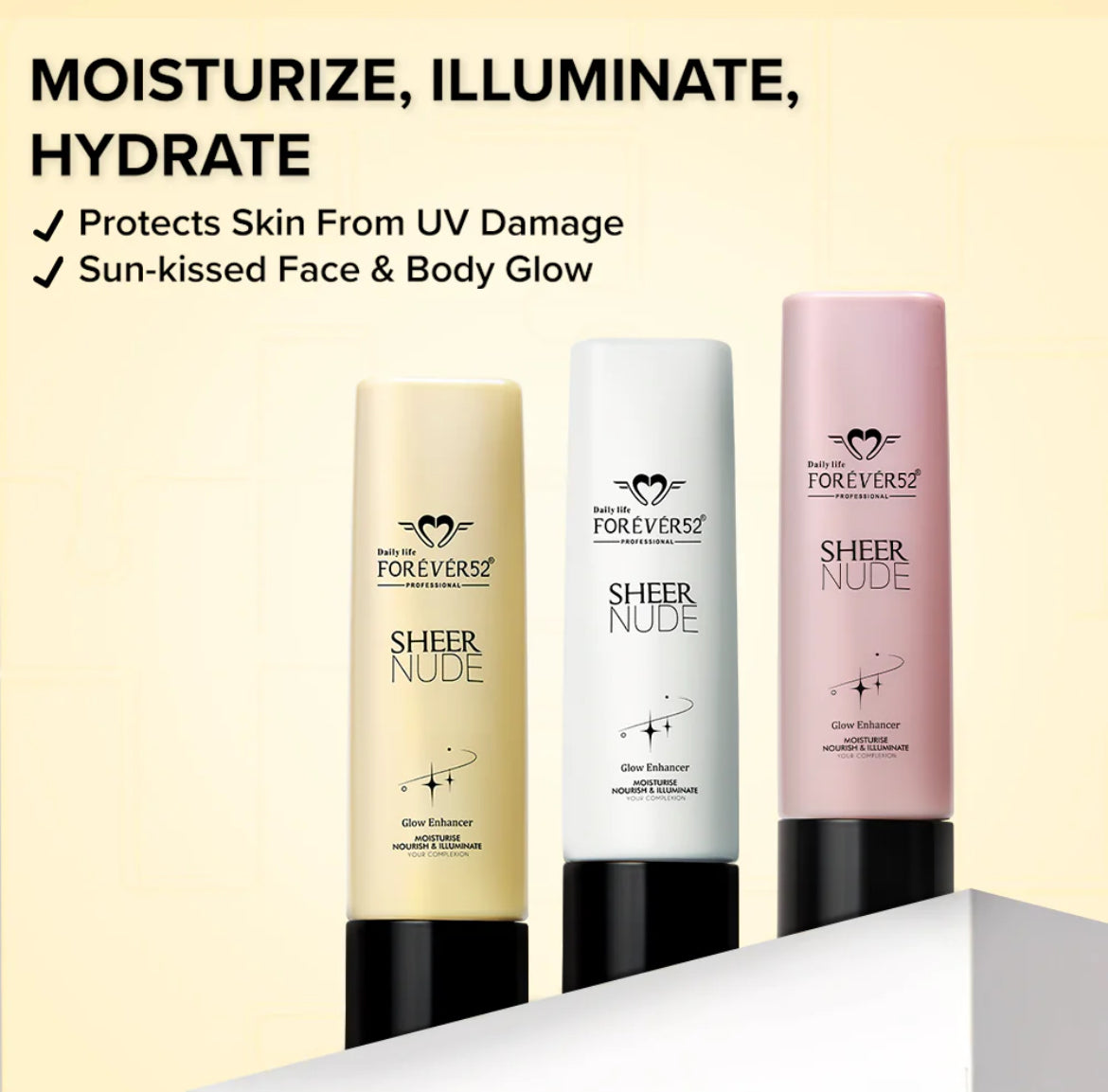 Forever52 - Sheer Nude Glow Enhancer (Pearl Gold) - SNG003