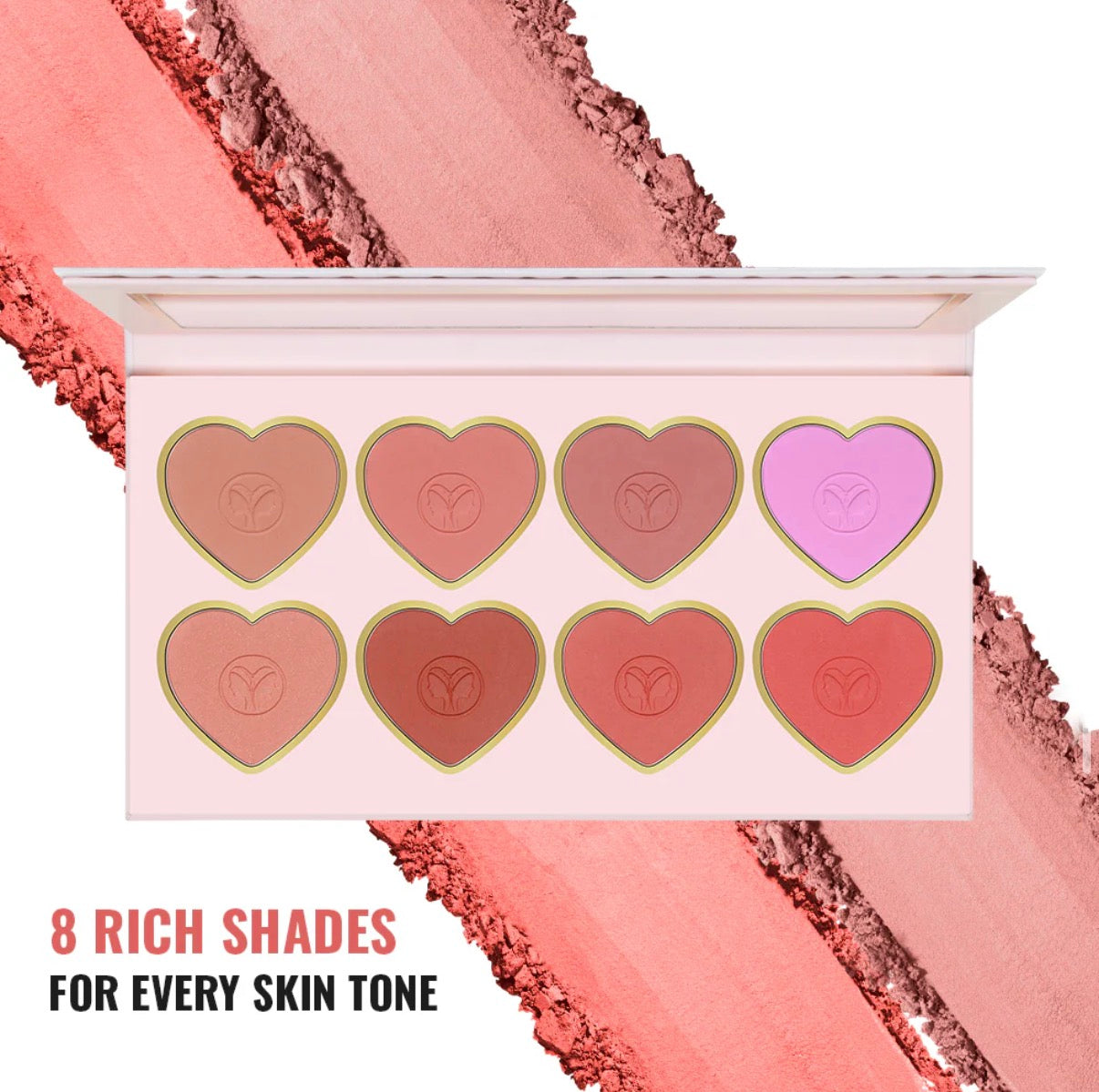 Future Makeup - 8 Color Blush Palette - FU7301