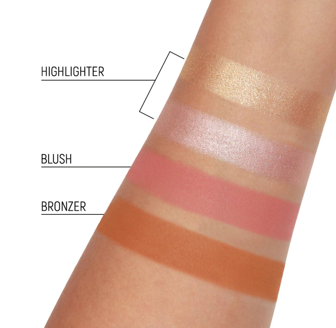 Character 4 Color Blush & Highlighter Palette (CGP001)