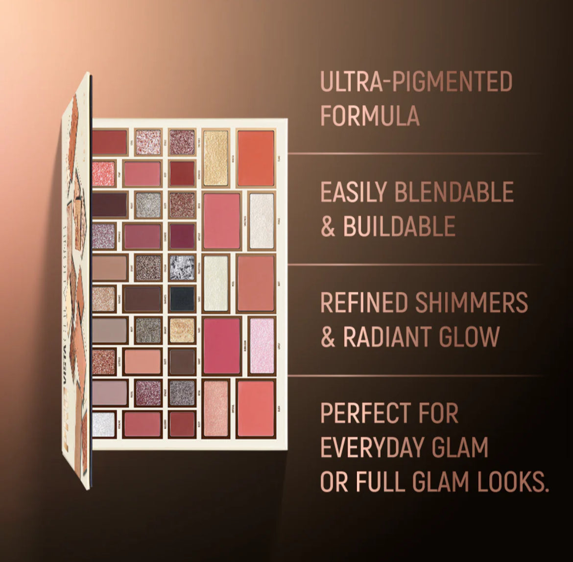 Character Pro Vista 40 Color Eyeshadow Palette (CPV001)