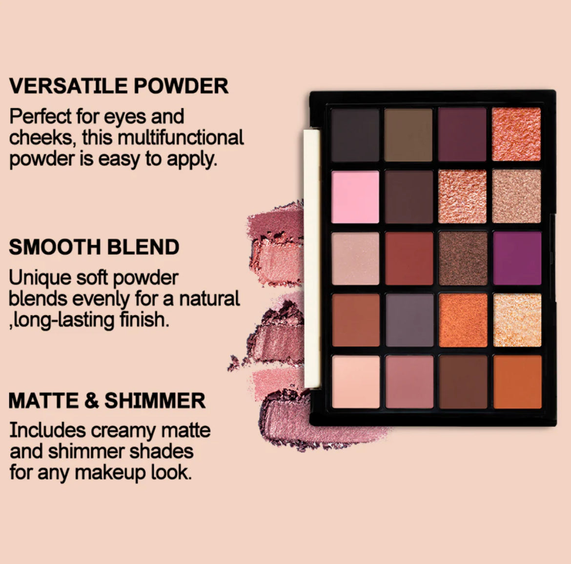 Character Shadow Gallery 20 Color Eyeshadow Palette - SGE001