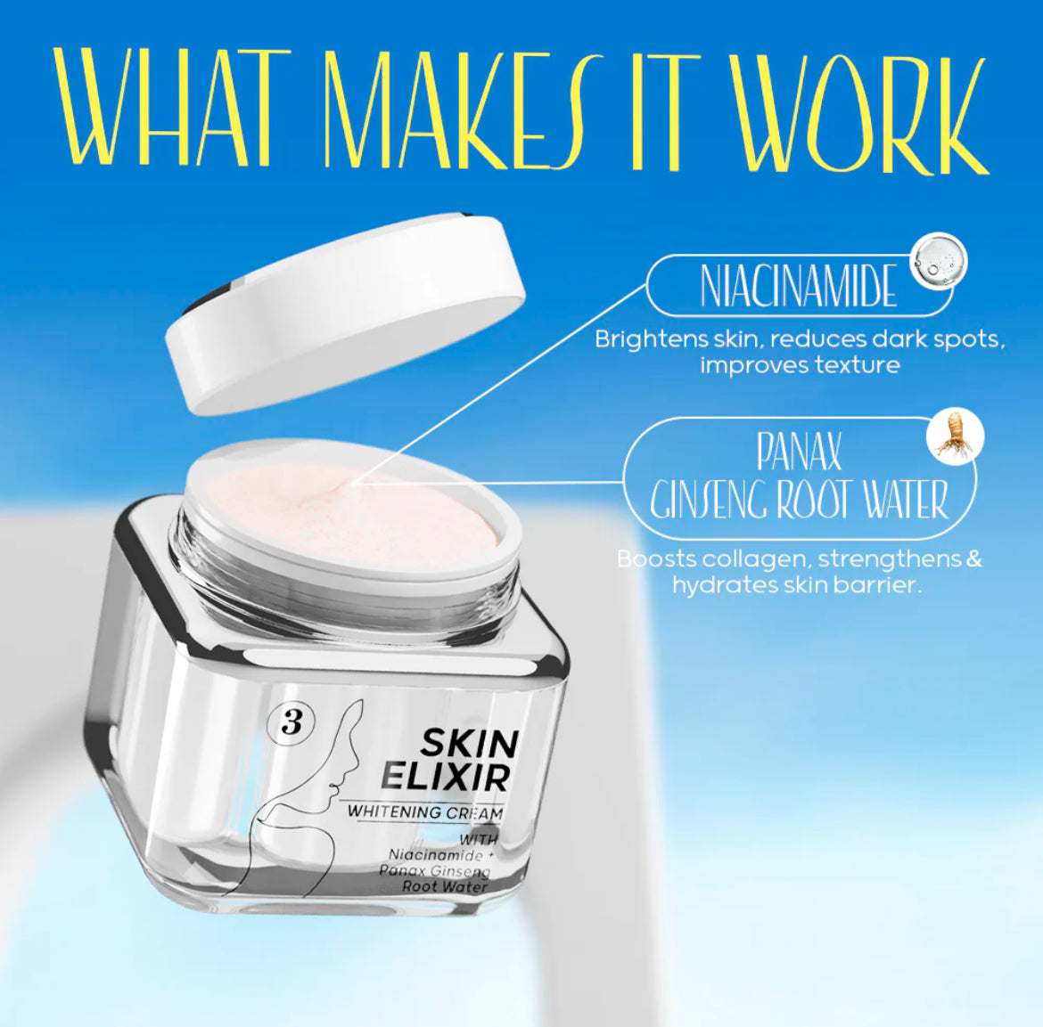 Character Skin Elixir Series (Whitening Cream) - CSK301