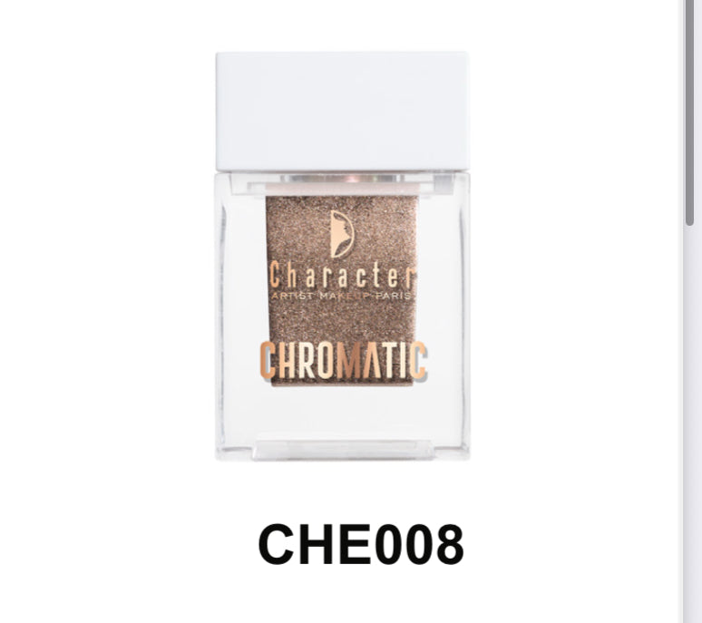 Character - Chromatic Sparkling Eyeshadow Powder - Sandstone Shine - CHE008