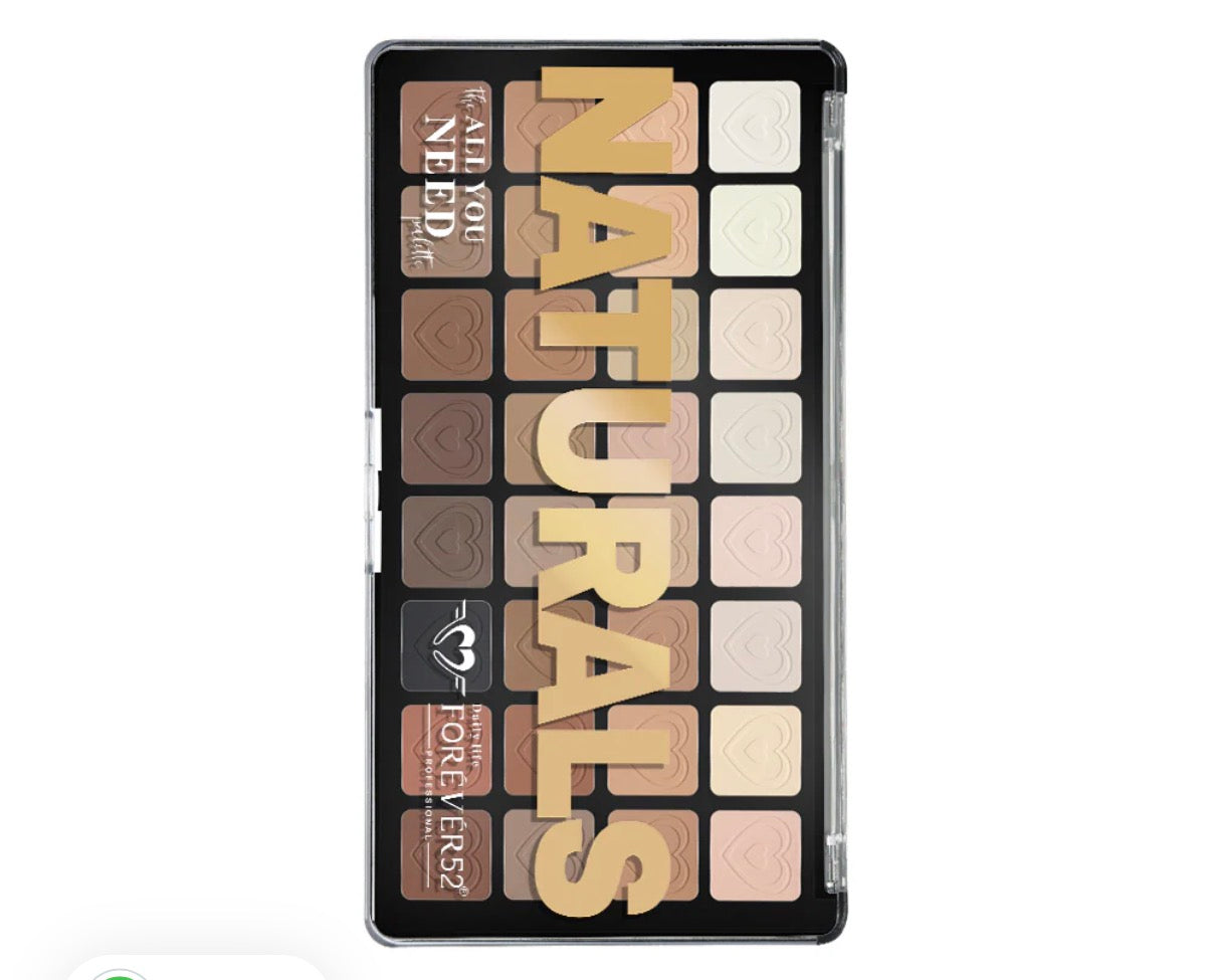 Forever 52 - Naturals 32 Color Eyeshadow Palette (NTR007)