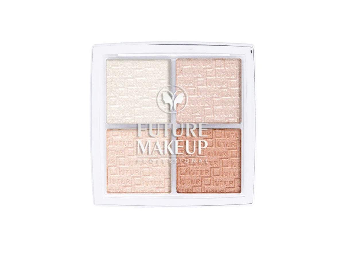Future Makeup 4 Color Highlighter (FU3502)