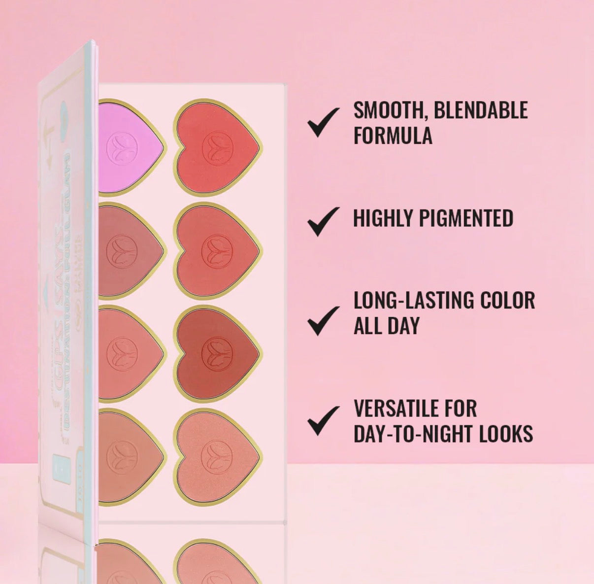 Future Makeup - 8 Color Blush Palette - FU7301