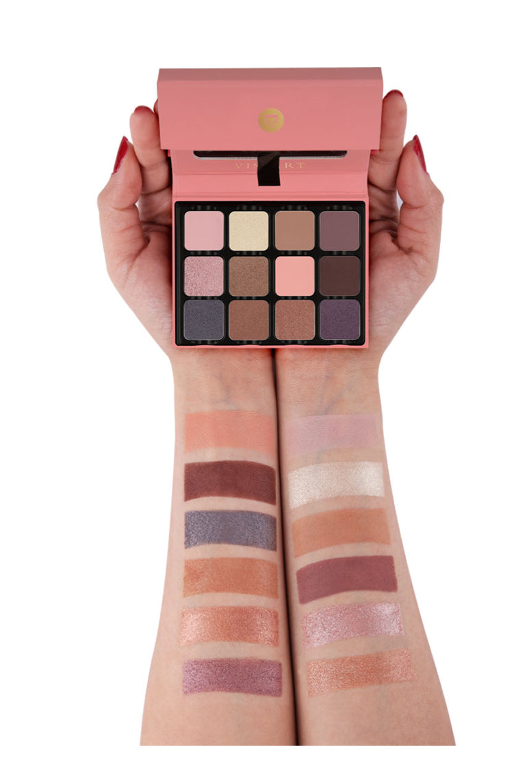 VISEART - 12 COLOR EYESHADOW PARIS EDIT – VED04