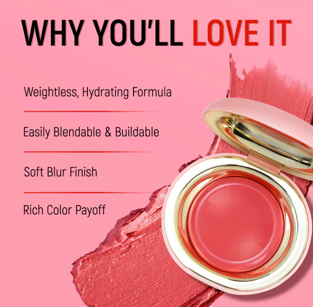 Future Makeup - Touchmelt Cream Blush (FU9006)