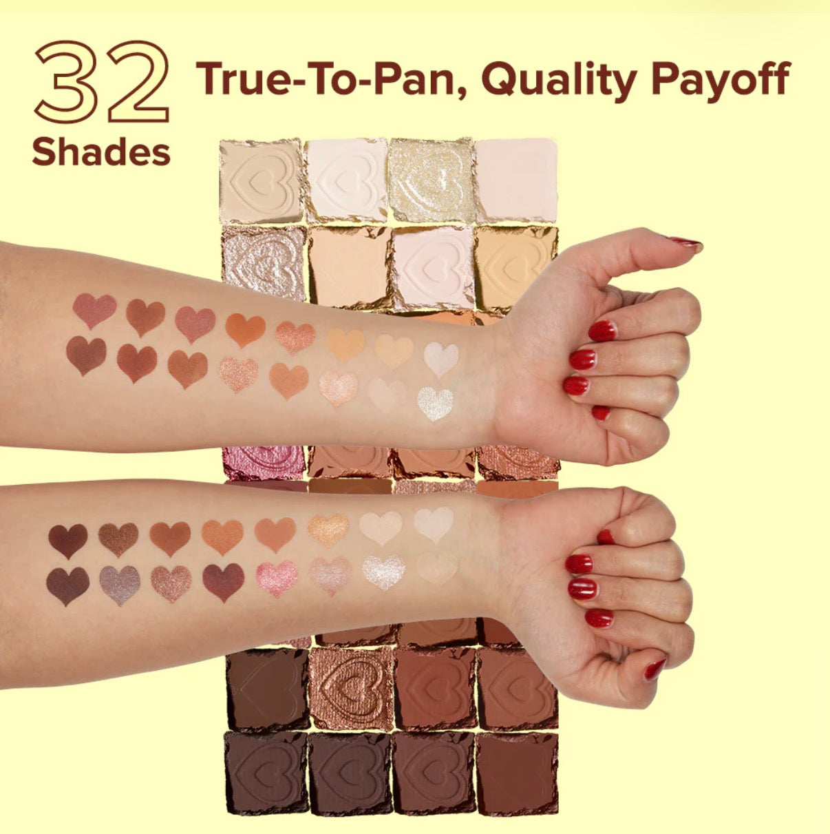 Forever 52 - Naturals 32 Color Eyeshadow Palette (NTR006)