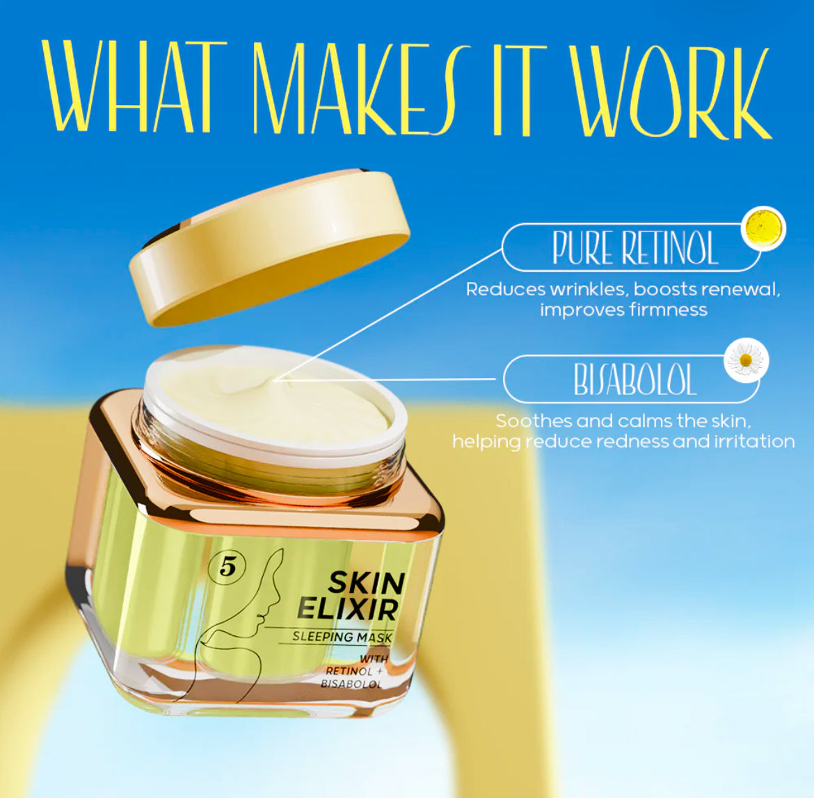 Character Skin Elixir Series (Sleeping Mask) - CSK501