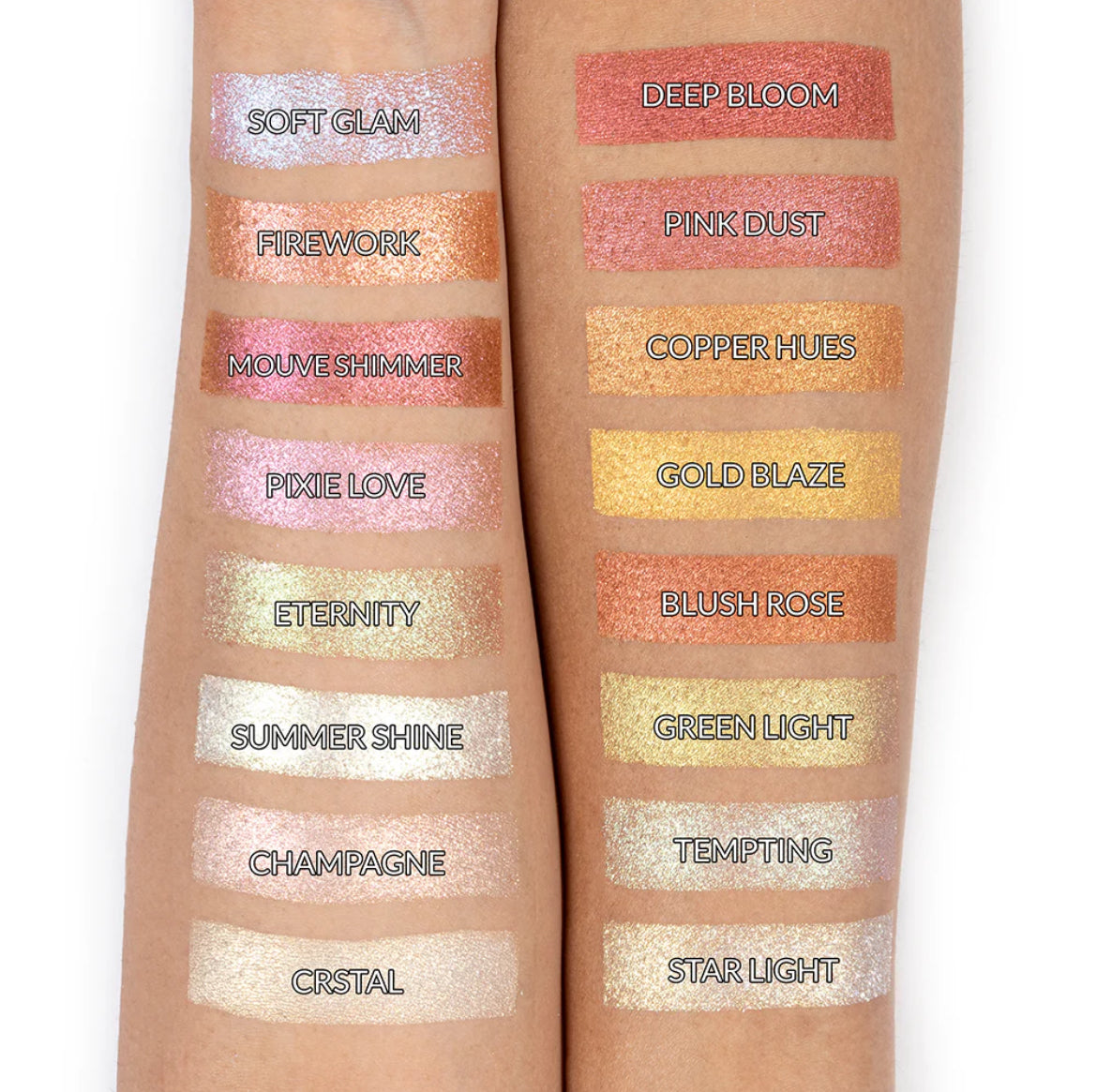 Forever 52 -Sparkle 8 Color Eyeshadow Palette - SKE002