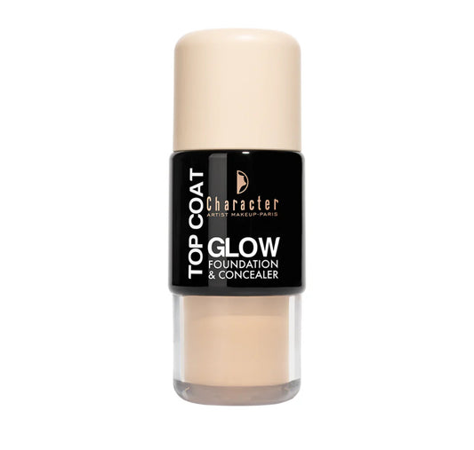 Character Top Coat Glow Foundation and Concealer