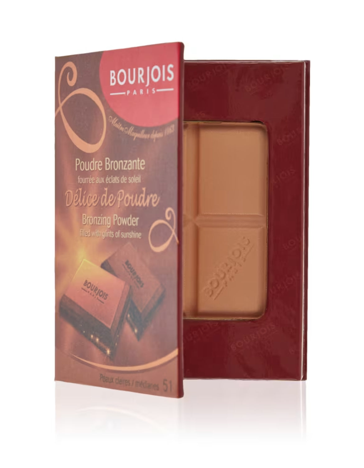 Bourjois Delice De Poudre Duo Highlighter + Universal Tan - 55