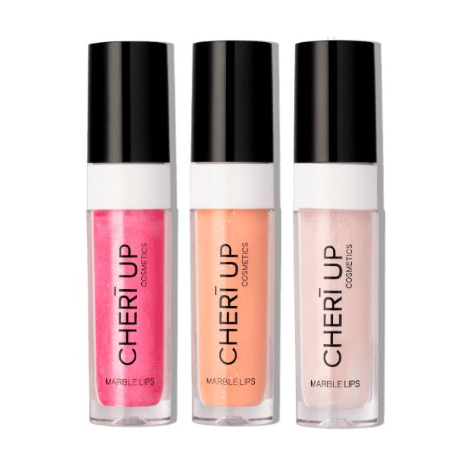 CHERI UP - MARBLE LIPS GLOSS GLITTER
