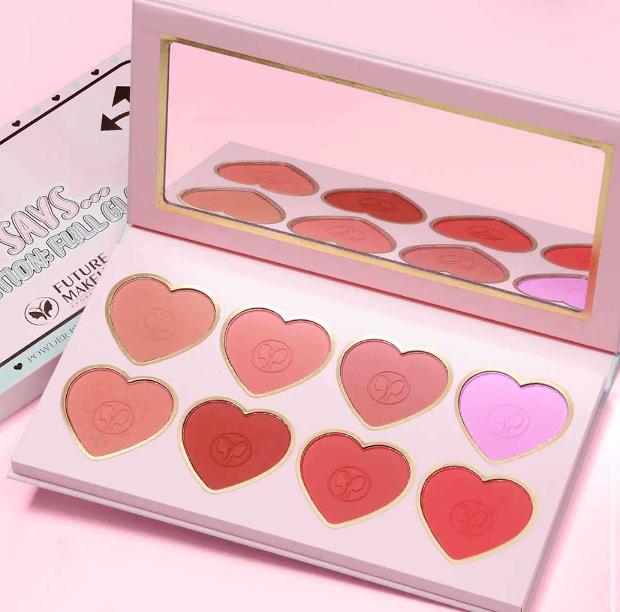 Future Makeup - 8 Color Blush Palette - FU7301