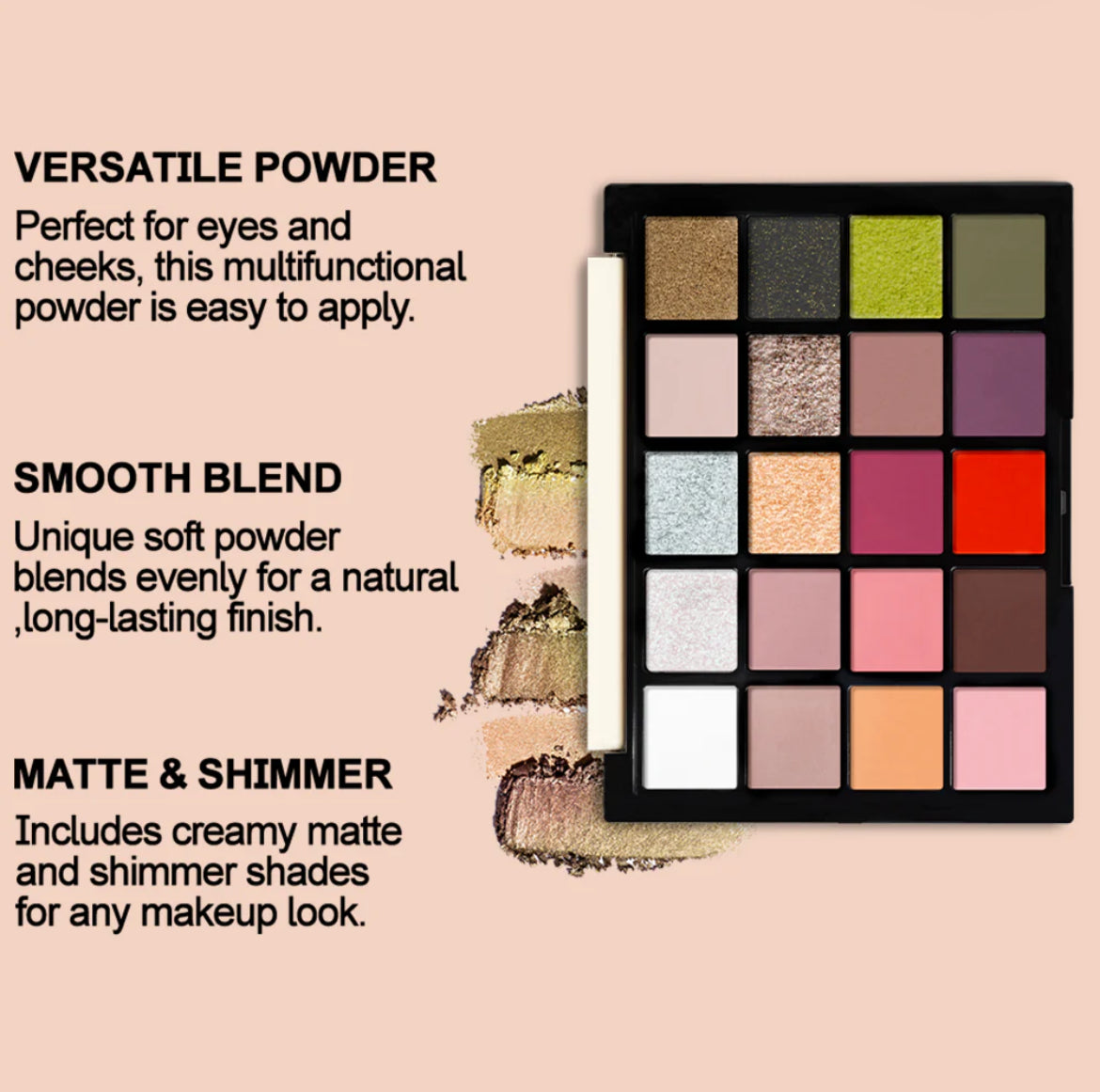 Character Shadow Gallery 20 Color Eyeshadow Palette - SGE002