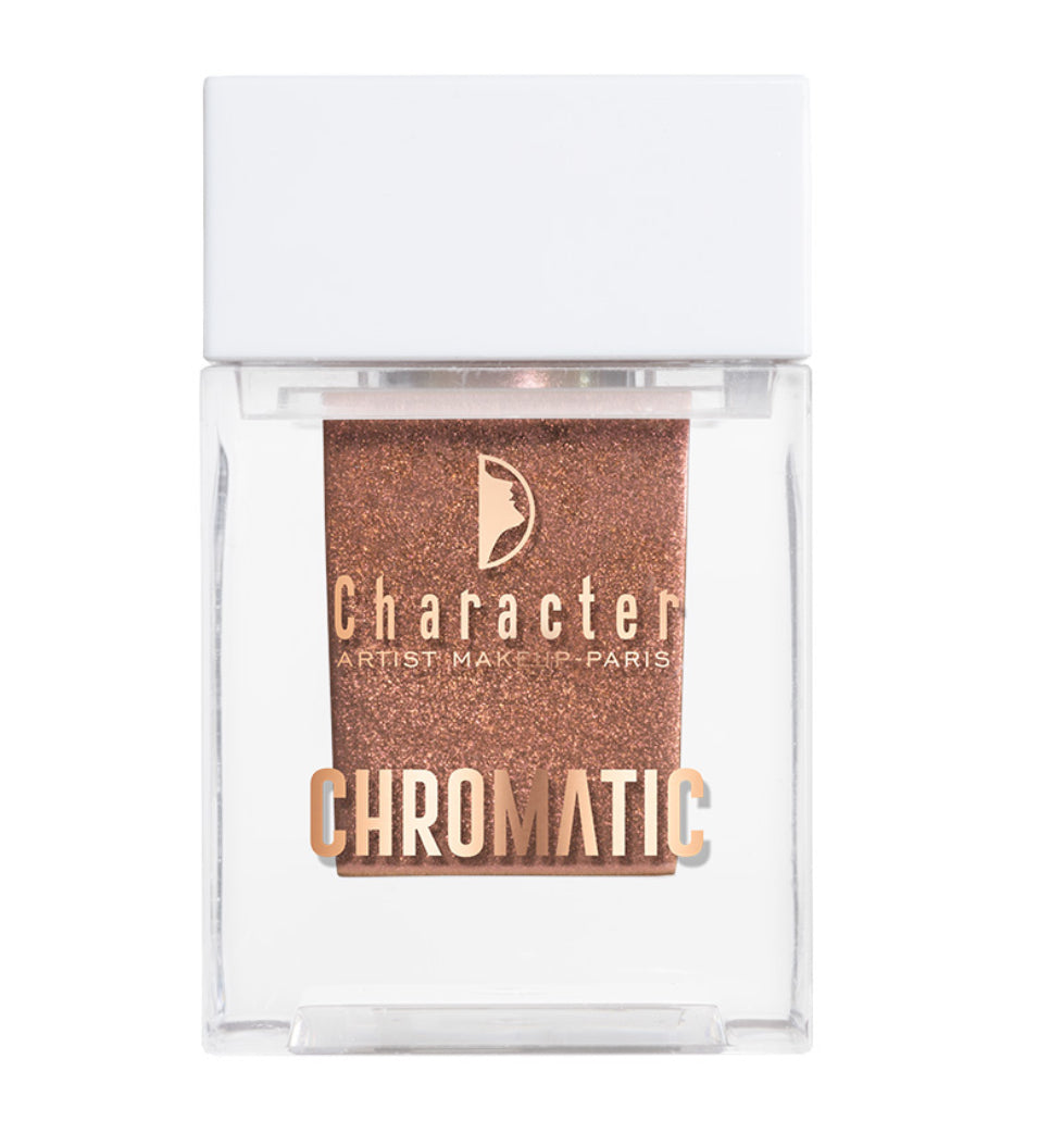 Character - Chromatic Sparkling Eyeshadow Powder - Sienna Glitter - CHE013