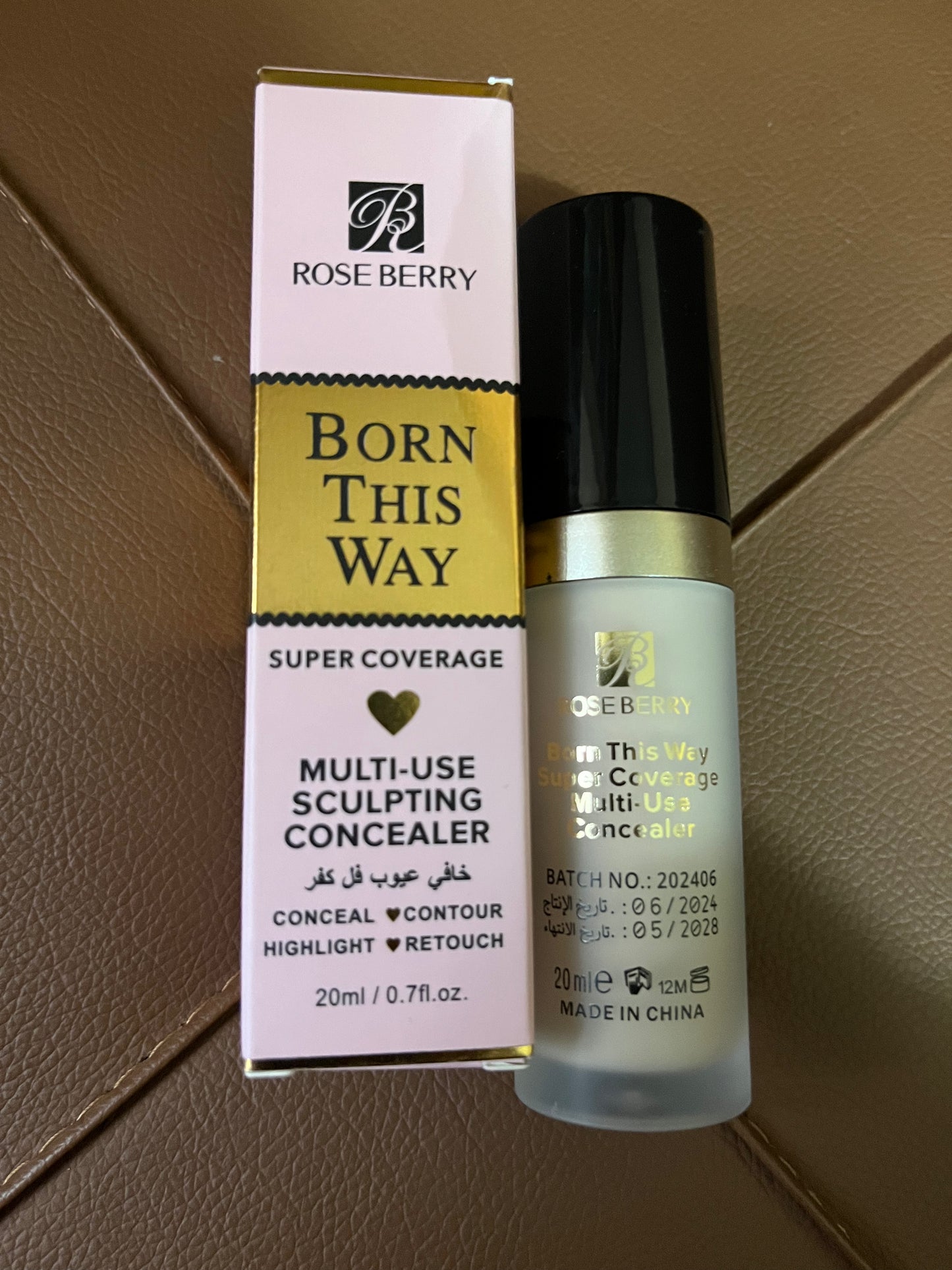 Rose Berry Born This Way Super Coverage Concealer