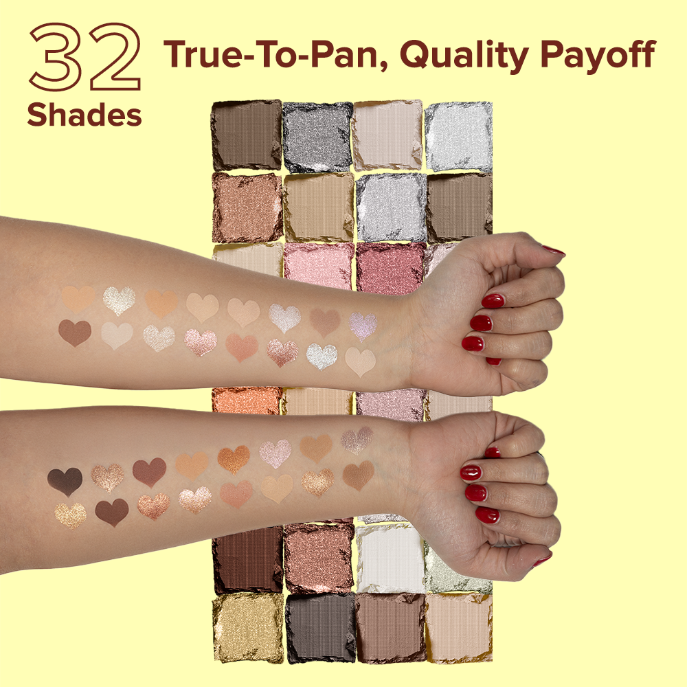 Forever 52 - Naturals 32 Color Eyeshadow Palette (NTR004)